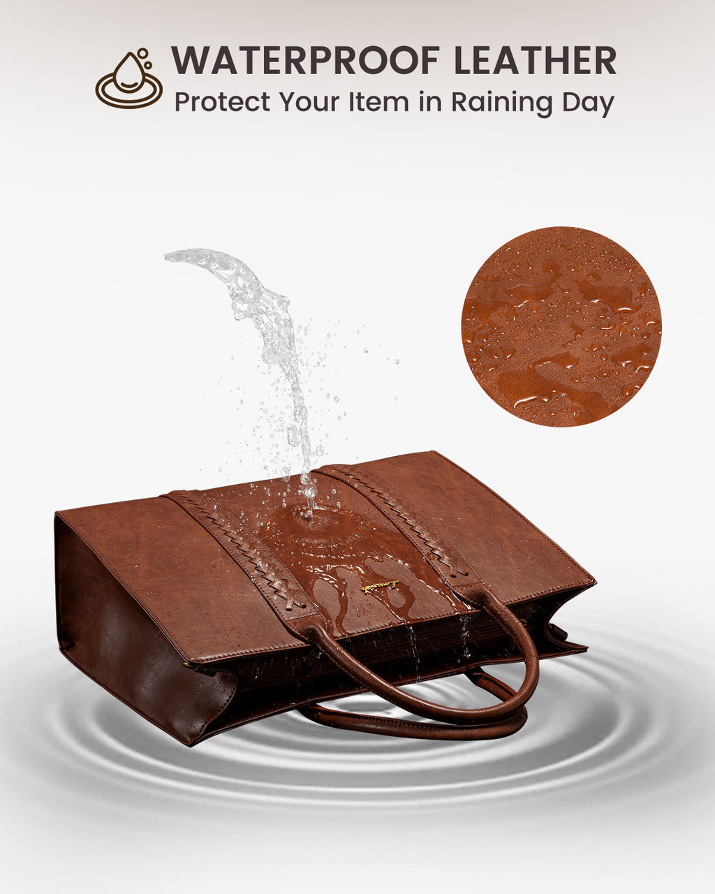 Klassieke Leren Business Tote – 15.6 Inch