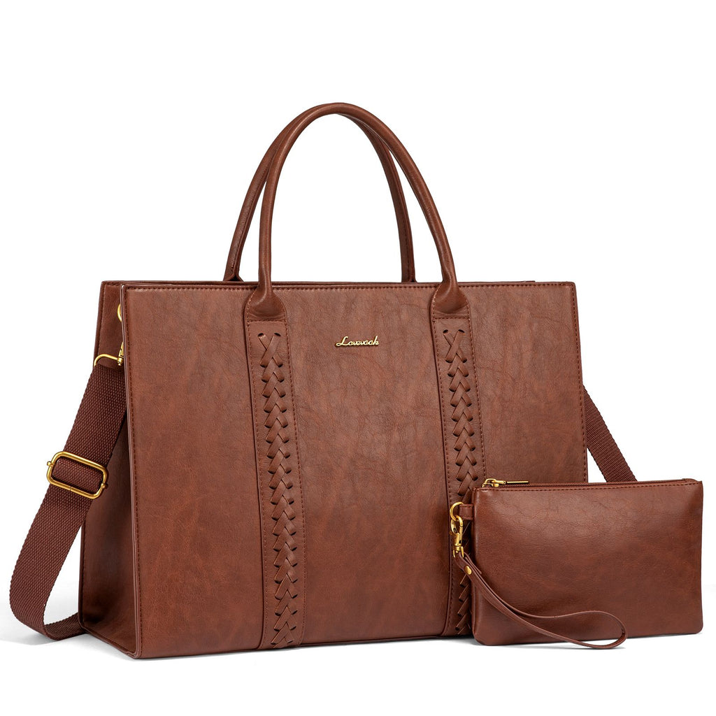 Klassieke Leren Business Tote – 15.6 Inch