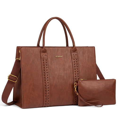 Klassieke Leren Business Tote – 15.6 Inch