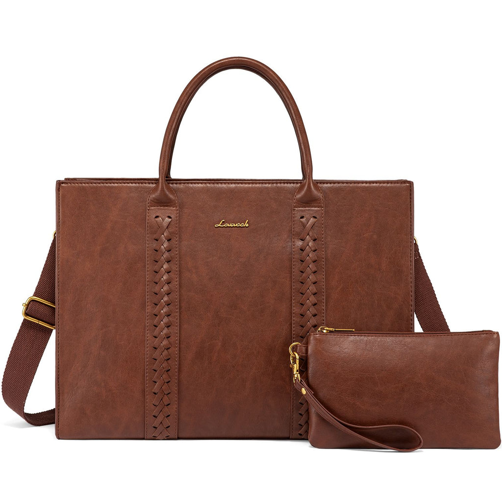 Klassieke Leren Business Tote – 15.6 Inch